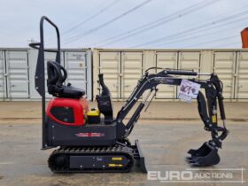 Unused 2024 Kingkong K12 Mini Excavators For Auction: Leeds – 23rd, 24th, 25th, 26th October @ 08:00am full