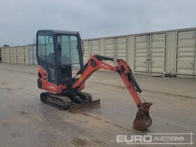 2016 Kubota KX016-4 Mini Excavators For Auction: Leeds – 23rd, 24th, 25th, 26th October @ 08:00am full