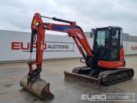 2018 Kubota U48-4 Mini Excavators For Auction: Leeds – 23rd, 24th, 25th, 26th October @ 08:00am