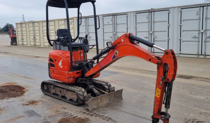 2016 Kubota U17-3A Mini Excavators For Auction: Leeds – 23rd, 24th, 25th, 26th October @ 08:00am full