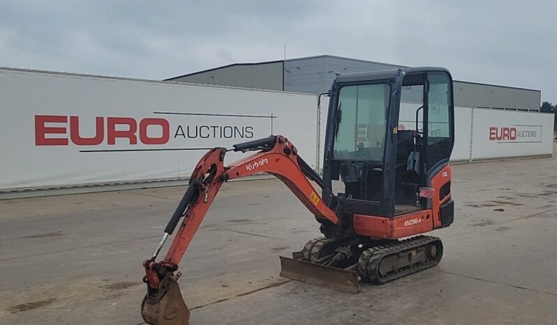 2016 Kubota KX016-4 Mini Excavators For Auction: Leeds – 23rd, 24th, 25th, 26th October @ 08:00am