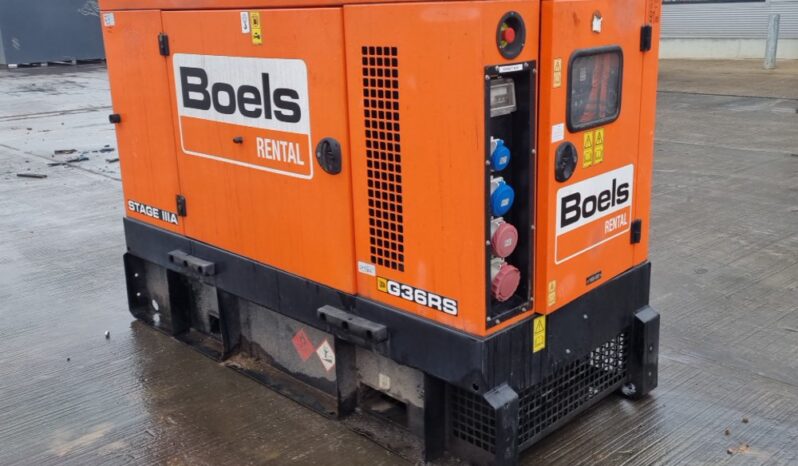 JCB G36RS Generators For Auction: Leeds – 23rd, 24th, 25th, 26th October @ 08:00am full