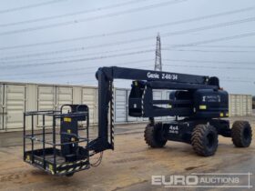 Genie Z60/34 Manlifts For Auction: Leeds – 23rd, 24th, 25th, 26th October @ 08:00am