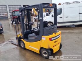 Jungeinrich Electric Forklift, 3 Stage Free Lift Mast, Side Shift, Forks, Charger Forklifts For Auction: Leeds – 23rd, 24th, 25th, 26th October @ 08:00am full