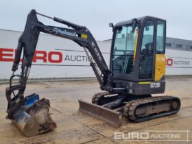 2020 Volvo ECR25D Mini Excavators For Auction: Leeds – 23rd, 24th, 25th, 26th October @ 08:00am