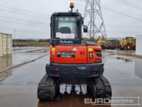 2016 Kubota U55-4 Mini Excavators For Auction: Leeds – 23rd, 24th, 25th, 26th October @ 08:00am full