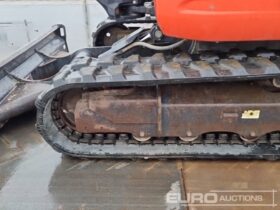 2016 Kubota U55-4 Mini Excavators For Auction: Leeds – 23rd, 24th, 25th, 26th October @ 08:00am full