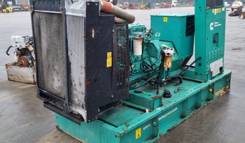 2014 Cummins 175kVA Generator, 6 Cylinder Engine Generators For Auction: Leeds – 23rd, 24th, 25th, 26th October @ 08:00am full