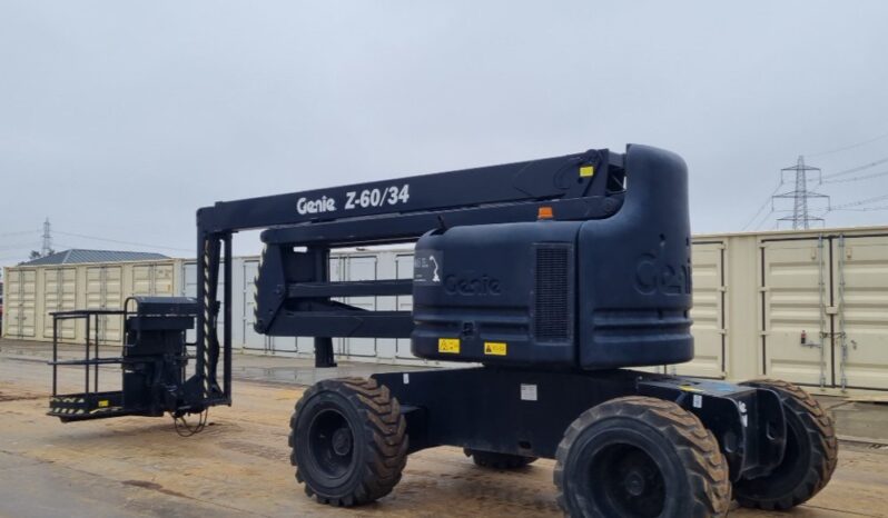 Genie Z60/34 Manlifts For Auction: Leeds – 23rd, 24th, 25th, 26th October @ 08:00am full