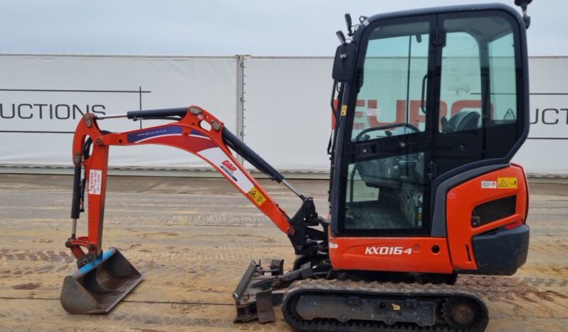 2018 Kubota KX016-4 Mini Excavators For Auction: Leeds – 23rd, 24th, 25th, 26th October @ 08:00am full