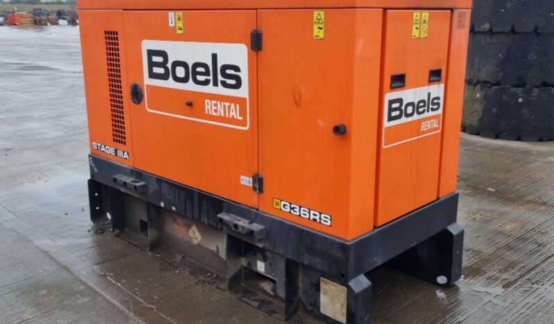 JCB G36RS Generators For Auction: Leeds – 23rd, 24th, 25th, 26th October @ 08:00am full