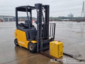 Jungeinrich Electric Forklift, 3 Stage Free Lift Mast, Side Shift, Forks, Charger Forklifts For Auction: Leeds – 23rd, 24th, 25th, 26th October @ 08:00am full