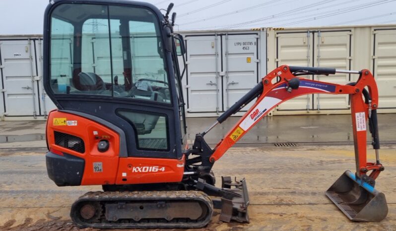 2018 Kubota KX016-4 Mini Excavators For Auction: Leeds – 23rd, 24th, 25th, 26th October @ 08:00am full