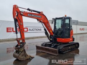 2016 Kubota U55-4 Mini Excavators For Auction: Leeds – 23rd, 24th, 25th, 26th October @ 08:00am