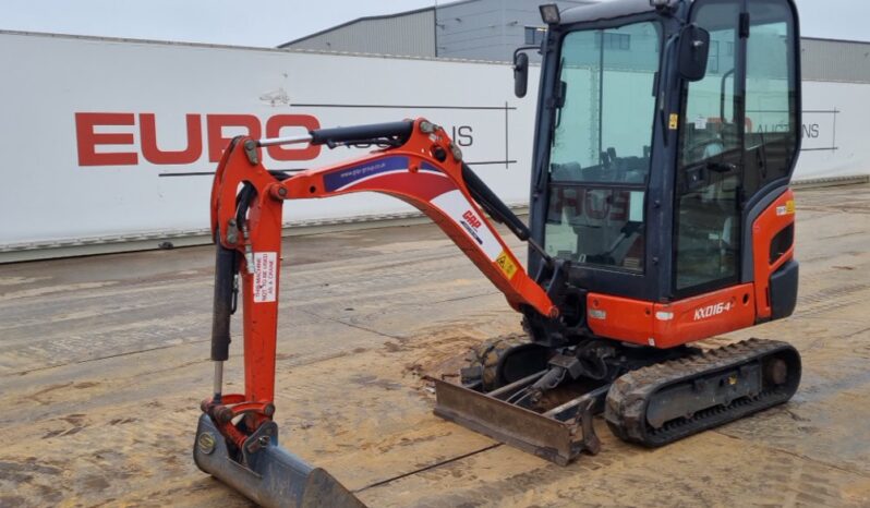 2018 Kubota KX016-4 Mini Excavators For Auction: Leeds – 23rd, 24th, 25th, 26th October @ 08:00am