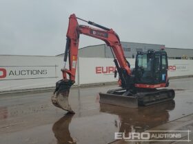 2019 Kubota KX080-4A 6 Ton+ Excavators For Auction: Leeds – 23rd, 24th, 25th, 26th October @ 08:00am