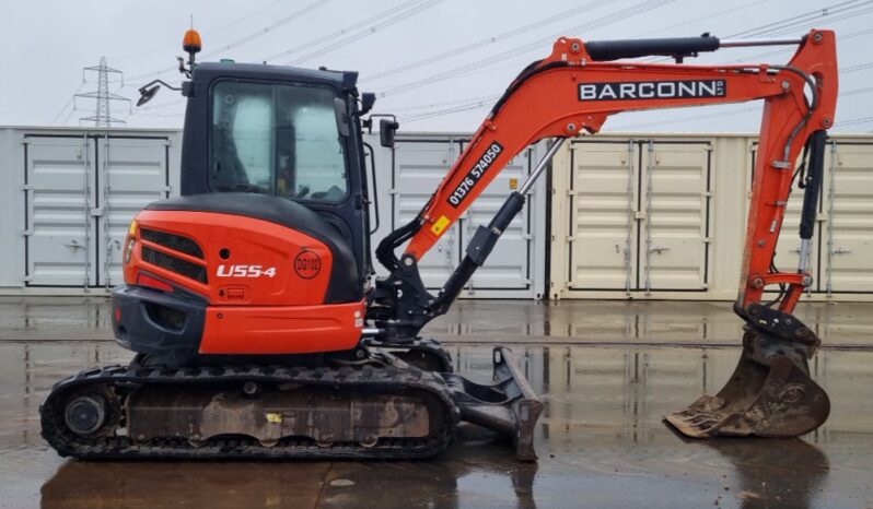 2016 Kubota U55-4 Mini Excavators For Auction: Leeds – 23rd, 24th, 25th, 26th October @ 08:00am full