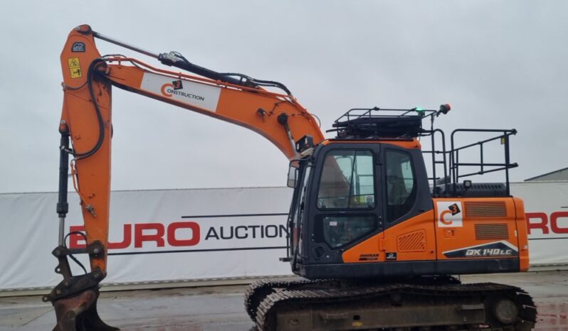 2021 Doosan DX140LC-7 10 Ton+ Excavators For Auction: Leeds – 23rd, 24th, 25th, 26th October @ 08:00am full