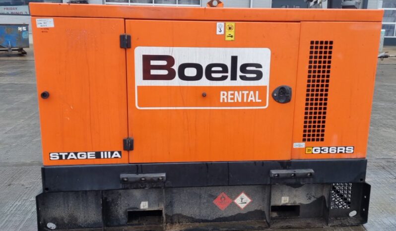 JCB G36RS Generators For Auction: Leeds – 23rd, 24th, 25th, 26th October @ 08:00am full