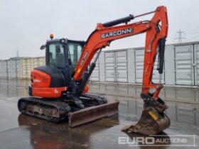 2016 Kubota U55-4 Mini Excavators For Auction: Leeds – 23rd, 24th, 25th, 26th October @ 08:00am full