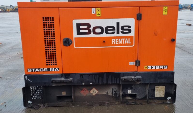 JCB G36RS Generators For Auction: Leeds – 23rd, 24th, 25th, 26th October @ 08:00am full