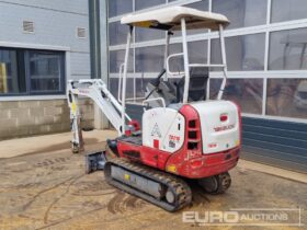 2018 Takeuchi TB216 Mini Excavators For Auction: Leeds – 23rd, 24th, 25th, 26th October @ 08:00am full