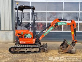 2020 Kubota U17-3 Mini Excavators For Auction: Leeds – 23rd, 24th, 25th, 26th October @ 08:00am full