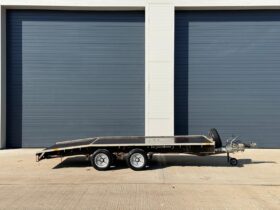 IFOR WILLIAMS E11 TWIN AXLE FLATBED TRAILER 4.27M X 1.98M WITH RAMPS