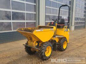 2021 JCB 1T-2S5 Site Dumpers For Auction: Leeds – 23rd, 24th, 25th, 26th October @ 08:00am