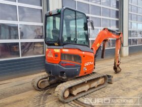 2018 Kubota U27-4 Mini Excavators For Auction: Leeds – 23rd, 24th, 25th, 26th October @ 08:00am full