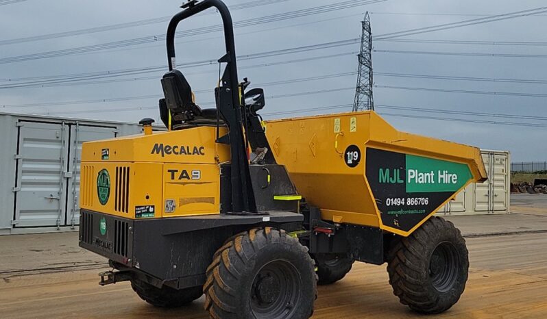 2022 Mecalac TA9 Site Dumpers For Auction: Leeds – 23rd, 24th, 25th, 26th October @ 08:00am full