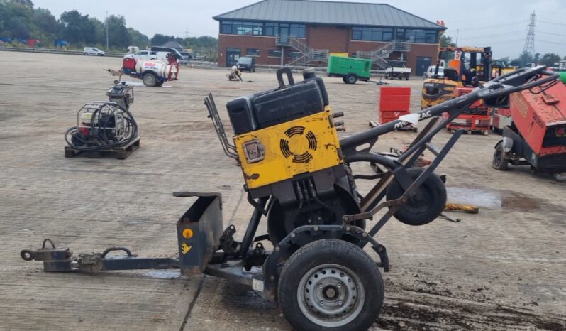 Mecalac Single Drum Vibrating Pedestrian Roller, Single Axle Trailer Asphalt / Concrete Equipment For Auction: Leeds – 23rd, 24th, 25th, 26th October @ 08:00am full