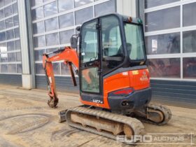 2018 Kubota U27-4 Mini Excavators For Auction: Leeds – 23rd, 24th, 25th, 26th October @ 08:00am full