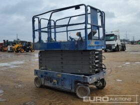 Genie Electric Scissor Lift, Power To Platform, Non Marking Tyres Manlifts For Auction: Leeds – 23rd, 24th, 25th, 26th October @ 08:00am full