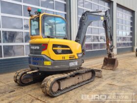 2016 Volvo ECR58D Mini Excavators For Auction: Leeds – 23rd, 24th, 25th, 26th October @ 08:00am full