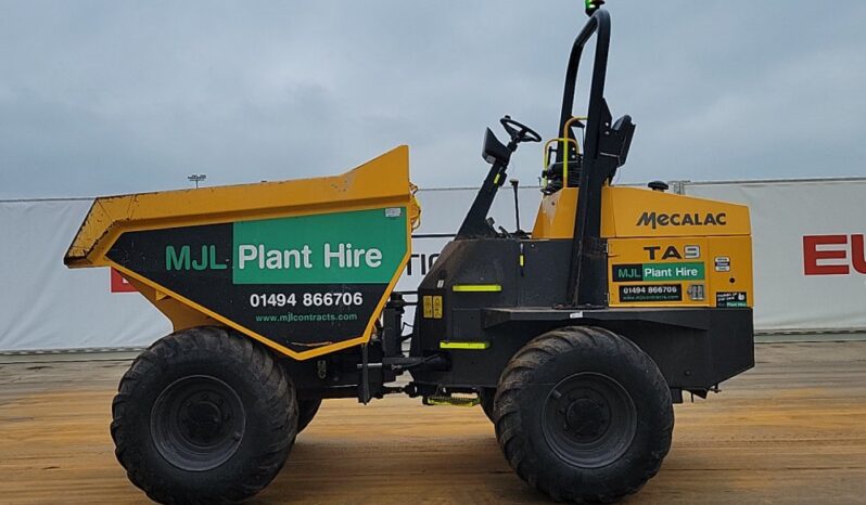 2022 Mecalac TA9 Site Dumpers For Auction: Leeds – 23rd, 24th, 25th, 26th October @ 08:00am full