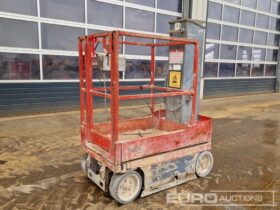 SkyJack SJ12 Manlifts For Auction: Leeds – 23rd, 24th, 25th, 26th October @ 08:00am