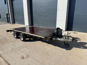 IFOR WILLIAMS E11 TWIN AXLE FLATBED TRAILER 4.27M X 1.98M WITH RAMPS full