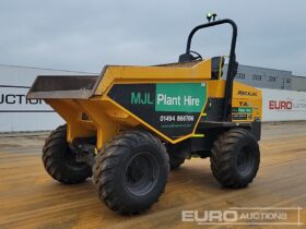 2022 Mecalac TA9 Site Dumpers For Auction: Leeds – 23rd, 24th, 25th, 26th October @ 08:00am