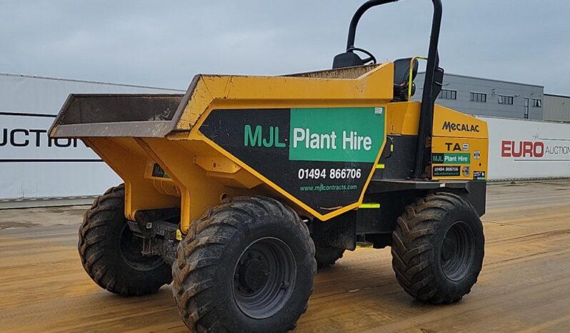 2022 Mecalac TA9 Site Dumpers For Auction: Leeds – 23rd, 24th, 25th, 26th October @ 08:00am