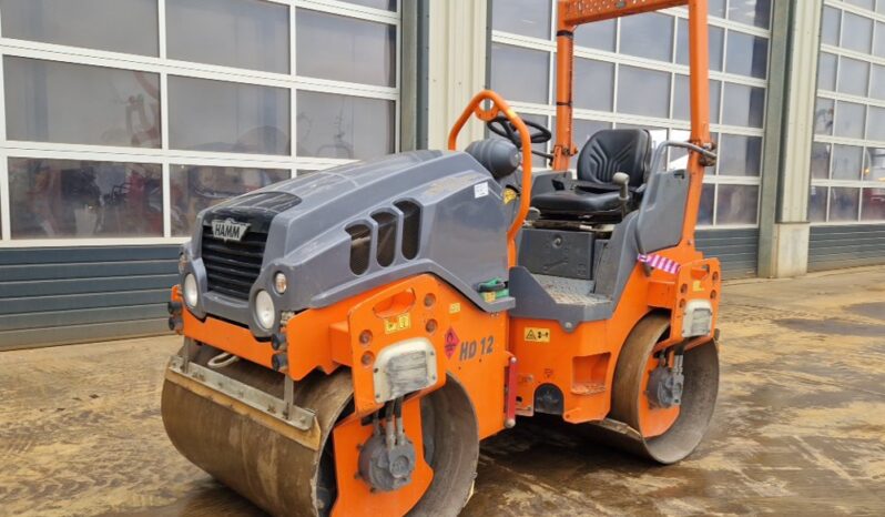 2016 Hamm HD12VV Rollers For Auction: Leeds – 23rd, 24th, 25th, 26th October @ 08:00am