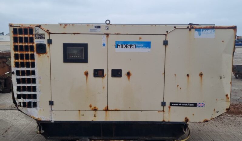 2014 Aksa 110kVA Static Generator, John Deere Engine Generators For Auction: Leeds – 23rd, 24th, 25th, 26th October @ 08:00am full