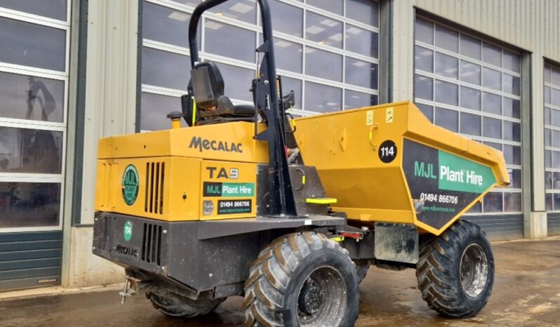 2022 Mecalac TA9 Site Dumpers For Auction: Leeds – 23rd, 24th, 25th, 26th October @ 08:00am full