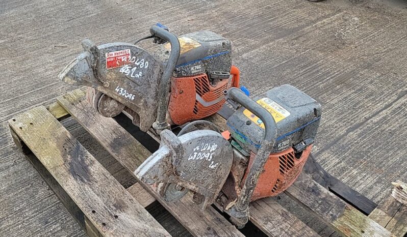 Husqvarna K760 Asphalt / Concrete Equipment For Auction: Leeds – 23rd, 24th, 25th, 26th October @ 08:00am