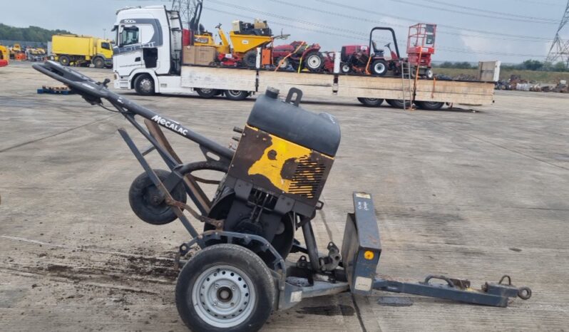 Mecalac Single Drum Vibrating Pedestrian Roller, Single Axle Trailer Asphalt / Concrete Equipment For Auction: Leeds – 23rd, 24th, 25th, 26th October @ 08:00am full