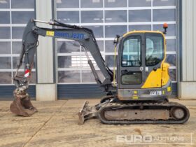 2016 Volvo ECR58D Mini Excavators For Auction: Leeds – 23rd, 24th, 25th, 26th October @ 08:00am full