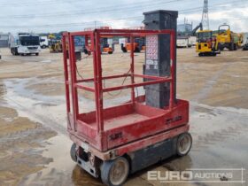 SkyJack SJ12E Manlifts For Auction: Leeds – 23rd, 24th, 25th, 26th October @ 08:00am