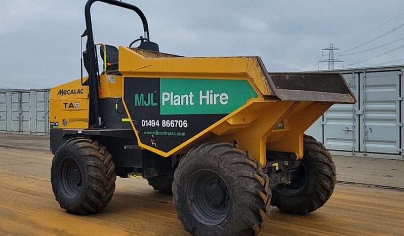 2022 Mecalac TA9 Site Dumpers For Auction: Leeds – 23rd, 24th, 25th, 26th October @ 08:00am full