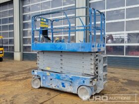 Genie Electric Scissor Lift, Power To Platform, Non Marking Tyres Manlifts For Auction: Leeds – 23rd, 24th, 25th, 26th October @ 08:00am full