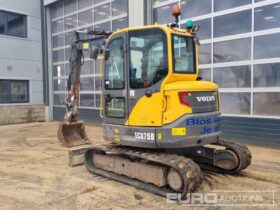 2016 Volvo ECR58D Mini Excavators For Auction: Leeds – 23rd, 24th, 25th, 26th October @ 08:00am full